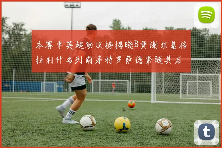本赛季英超助攻榜揭晓B费谢尔基格拉利什名列前茅特罗萨德紧随其后